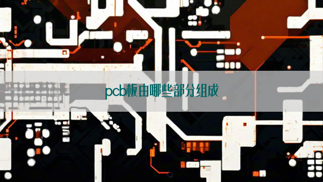 pcb板由哪些部分组成