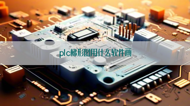 plc梯形图用什么软件画