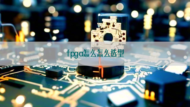 fpga怎么怎么选型