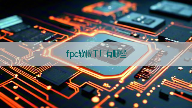 fpc软板工厂有哪些