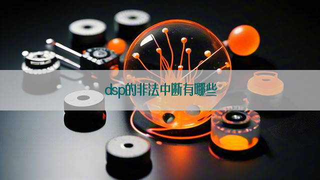 dsp的非法中断有哪些