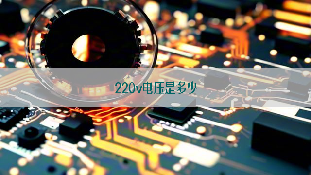 220v电压是多少