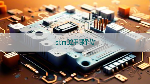 stm32用哪个软