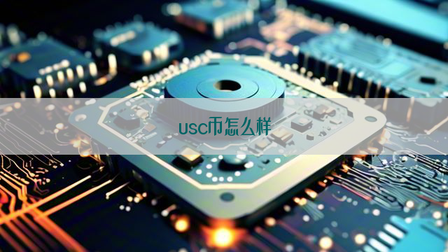 usc币怎么样