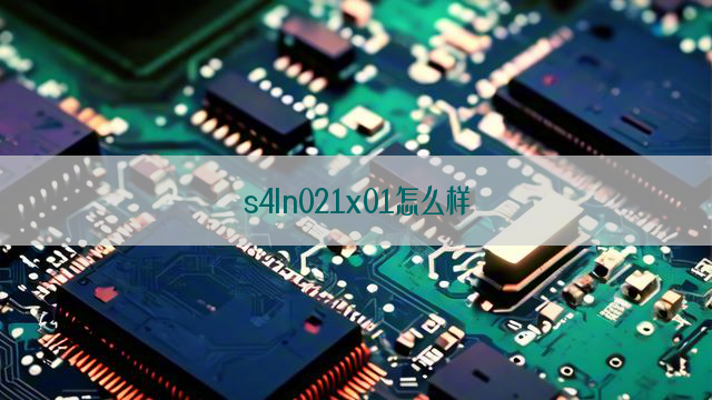 s4ln021x01怎么样